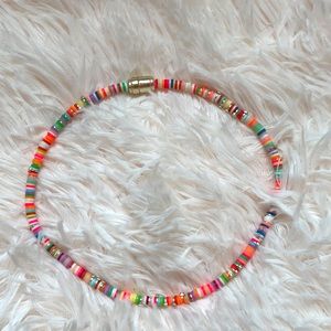 Rainbow soft beaded Kendra Scott necklace